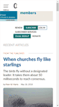 Mobile Screenshot of christiancentury.org